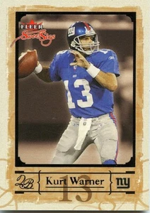 Kurt Warner 2004 Fleer Sweet Sigs Black SSP RARE New York Giamts 8/13 #24 - Picture 1 of 2