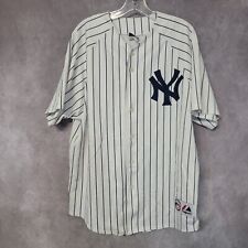 Rare Vintage Majestic New York Yankees Roger Clemens 22 Pinstripe Jersey Mens XL