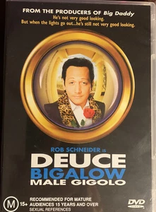 DVD NUEVO: Gigolo masculino Deuce Bigalow - Comedia sexual 1999, Región 4, Rob Schneider - Imagen 1 de 2