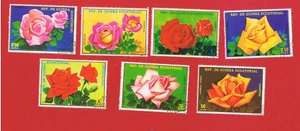 Equatorial Guinea 1979 VF used Roses Free S/H - Picture 1 of 1