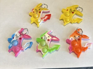 Fidget burbuja Pop it para llavero pikachu lote de 5 - Imagen 1 de 14