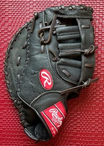 Rawlings Premium Series Baseball 12.5” Glove D125BWFB Left Hand Throw LHT Black - Picture 1 of 4