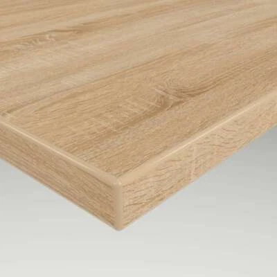 TISCHPLATTE SONOMA EICHE DEKOR SPANPLATTE BESCHICHTET 19 MM TISCH HOLZZUSCHNITT - Bild 1 von 2