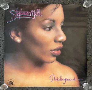 DE COLECCIÓN 1979 STEPHANIE MILLS WHATCHA GONNA DO PÓSTER PROMOCIONAL SOUL DISCO R&B - Imagen 1 de 2