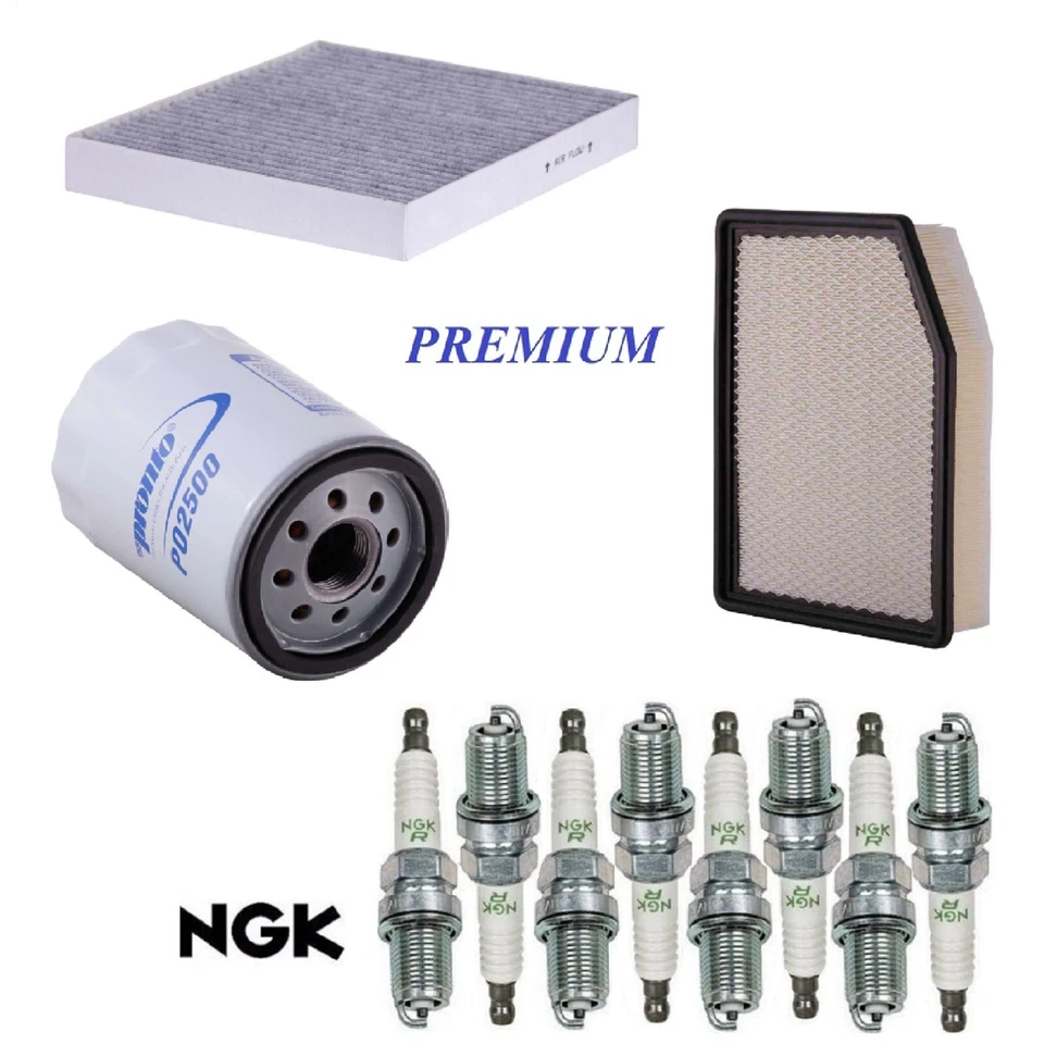Kit de afinación filtros bujías para GMC YUKON XL V8 5,3 L y 6,2 L 2021-2024 Foto 1 de 1