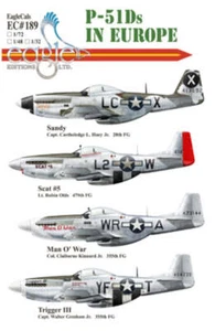 Eagle Cal 48189 1:48 North-American P-51D Mustangs in Europe - Bild 1 von 1