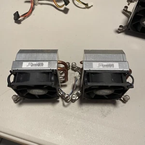 Genuine HP Prodesk CPU Cooling Fan Heatsink 711578-002 Lot Of 2 - Picture 1 of 14