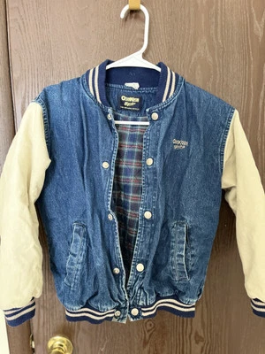 Chaqueta Universitaria Oshkosh Vintage Jean Niños Talla L Foto 1 de 4