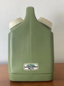Thermos caldo e freddo verde avocado vintage - Foto 1 di 13