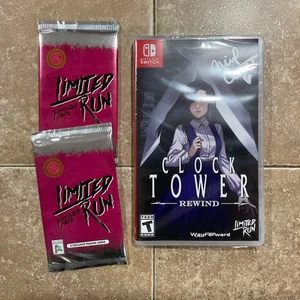 Clock Tower Rewind Nintendo Switch SIGNED by Illustrator/Project Lead LRG #243 - Picture 1 of 8
