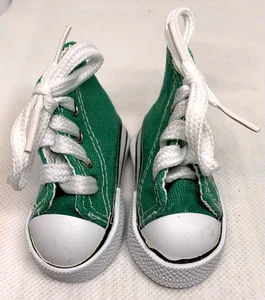Schuhe passen 1/3 BJD Smart Doll grün 3 Zoll hohe Turnschuhe unvollständig - Bild 1 von 7