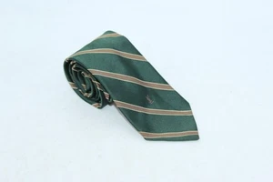 Yves Saint Laurent YSL Neck Tie New York Paris Classic Luxury Diagonal Stripes - Picture 1 of 7