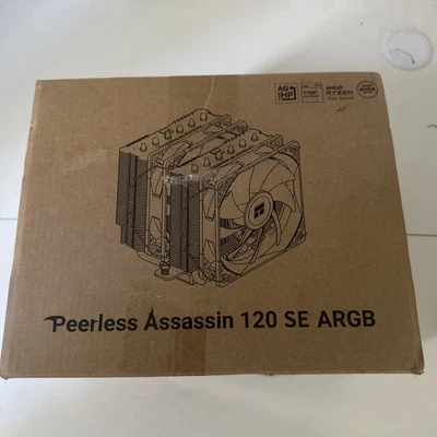 Peerless Assassin 120 SE CPU Cooler, 6 Heat Pipes AGHP Technology, Dual 120Mm PW - Image 1 of 4