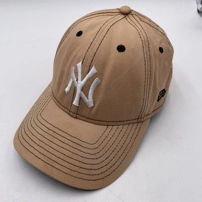 Sombrero New York Yankees New Era 9Forty Correa Trasera Óxido Marrón Naranja Limpio Foto 1 de 4