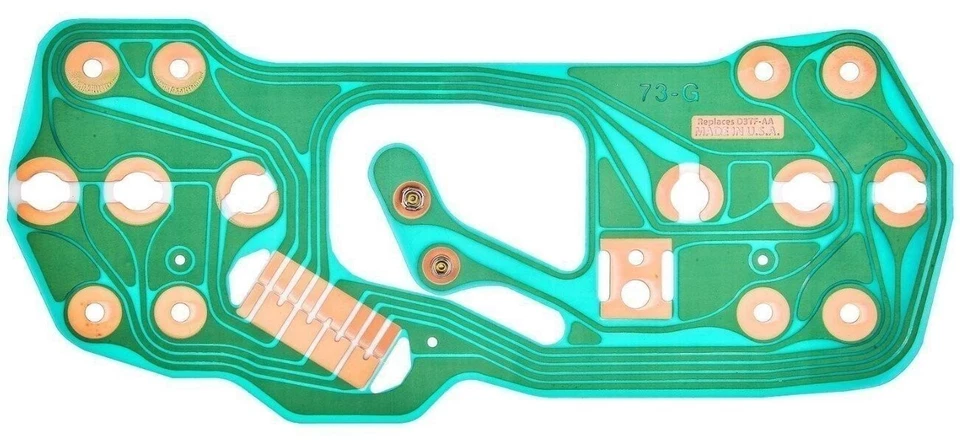 仪表盘印刷电路适用于 1973 - 1974 年福特 F100 F250 和野马 — 第 1/4 张图片