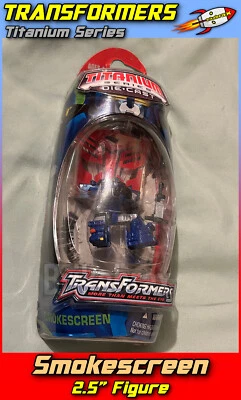 Transformers Titanium Series Smokescreen Die-Cast Metal & Plastic Figure New - Image 1 of 4