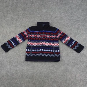 Polo Ralph Lauren Sweater Boys 2T Nordic Print Fleece Pullover Toddler B - Picture 1 of 11
