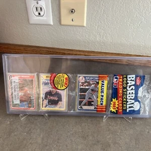1985 Fleer Baseball Rack Pack Don Mattingly On Top con supporto difficile da trovare - Foto 1 di 4