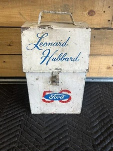 Painted Metal Vintage Automotive Painter’s Brush Holder Ford - Picture 1 of 8