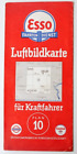 20119 Landkarte ESSO Luftbildkarte für Kraftfahrer 10 Thüringen und Franken 1938