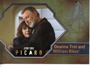 Star Trek Picard Seasons 2 & 3 RELATIONSHIPS Trading Card No.R16 "Troi/Riker"