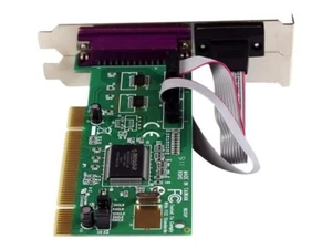 COMBO CARD PCI SERIALE/PARALLELA 2S1P STARTECH (A/N PCI2S1P) nuova - Imagen 1 de 3
