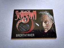 Black Scorpion Adam West Breathtaker BR5 costume card Rittenhouse 2001 #b Batman