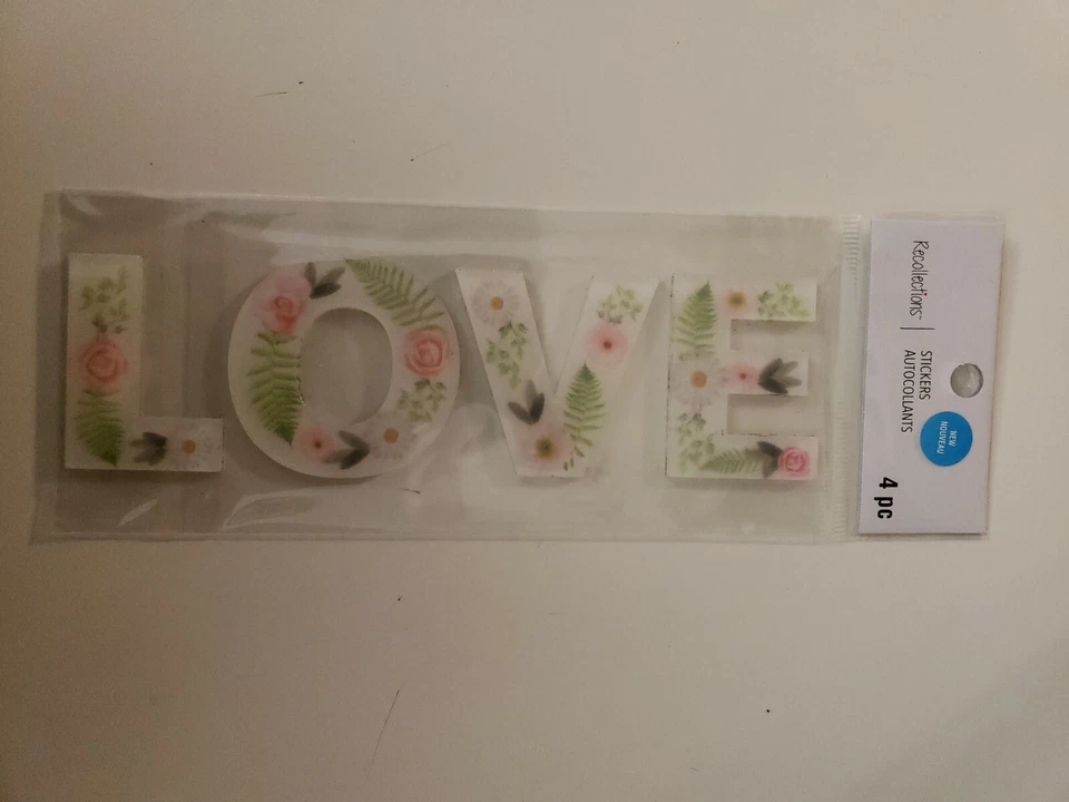 Pegatinas para álbumes de recortes de amor de recuerdos Foto 1 de 1