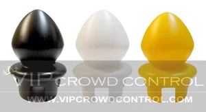 PLASTIC REPLACEMENT HEAD, PLASTIC STANCHION, VIP CROWD CONTROL - Picture 1 of 5