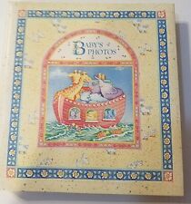 Baby Photo Album Noah's Ark Multicolored Cathy Heck by C R Gibson 8.5" X 9.25"