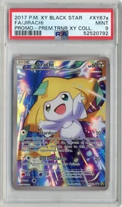 Pokemon Jirachi XY67a XY Arte Alternativo Arte Completo Holo Black Star Promo PSA 9 - Imagen 1 de 6
