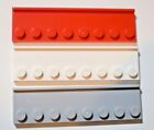 Lego 30586 Door Rail Modified Plate 1x8 Select Colour Pack of 4