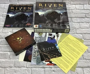 RiIVEN The Sequel to Myst, 1997 PC / Mac Big Box Game - Complete - Picture 1 of 14