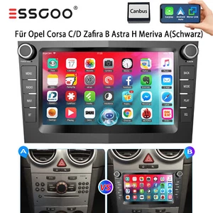 Für Opel Corsa C D Zafira B Astra G H Android14 Apple Carplay Autoradio GPS NAVI - Bild 1 von 15