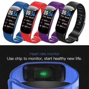 Rate Sports Bracelet Smart Watch Intelligent Watch Fitness Pedometer Wristband - Zdjęcie 1 z 12