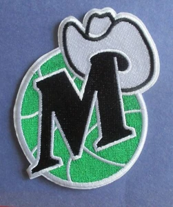 Dallas Mavericks Alternate Logo 1980-2001 - NBA Basketball Neu Bügelbild Patch 4" - Bild 1 von 1