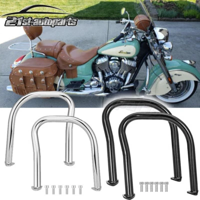 Rear Saddlebag Crash Guard Bar Highway For Indian Chief Chieftain Roadmaster — 第 1/3 张图片