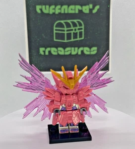 Custom PAD Printed LEGO WING GUNDAM ZERO RGXXG (Pink Variant) Brick MiniFig - Picture 1 of 9