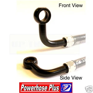 Venhill BLACK 90 degree side M10 banjo to 1/8 bsp Quick-build brake line system - Picture 1 of 9