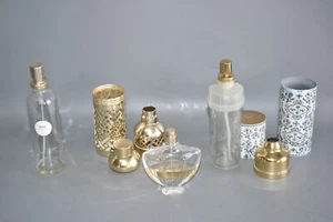 SHALIMAR GUERLAIN PARIS PARFÜM EAU DE TOILETTE Leerflakon + Restbetand/k3 - Picture 1 of 6