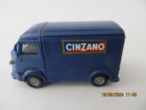 Citroen H Cinzano 1:87 cioccolatino W.Germany scatola lamiera ondulata 1947??? - Foto 1 di 5