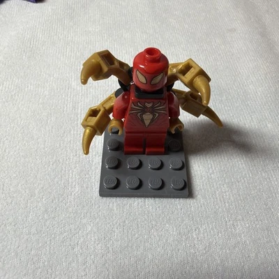 LEGO Iron Spider Traje Minifigura 76175 Marvel Spider-Man Figura Hombre Peter Parker Foto 1 de 2