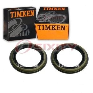 2 pc Timken Rear Inner Wheel Seals for 1994-2017 Jeep Wrangler Driveline bu - Picture 1 of 5