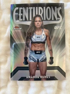 2024 Topps Finest UFC #CEN-1 Amanda Nunes Centurions CASE HIT - Bild 1 von 2