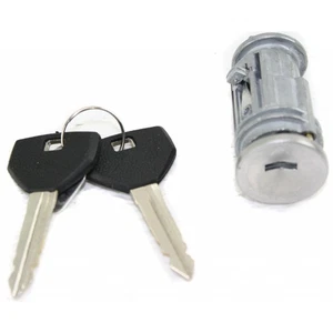 For Jeep Wrangler TJ Ignition Lock Cylinder 1998-2006 w/ Keys Chrome - Picture 1 of 5