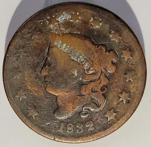 1832 Large Cent - Picture 1 of 2