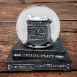 Taylor Swift The Tortured Poets Department Musical Snow Globe Plays Fortnight - Imagen 1 de 21