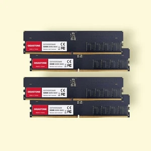 GIGASTONE 128GB Memory Ram Kit (4x32GB) DDR5 5600MHz 288 Pin Unbuffered - Picture 1 of 1