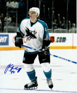 CHRISTIAN EHRHOFF Signed SAN JOSE SHARKS 8x10 Photo - Picture 1 of 1