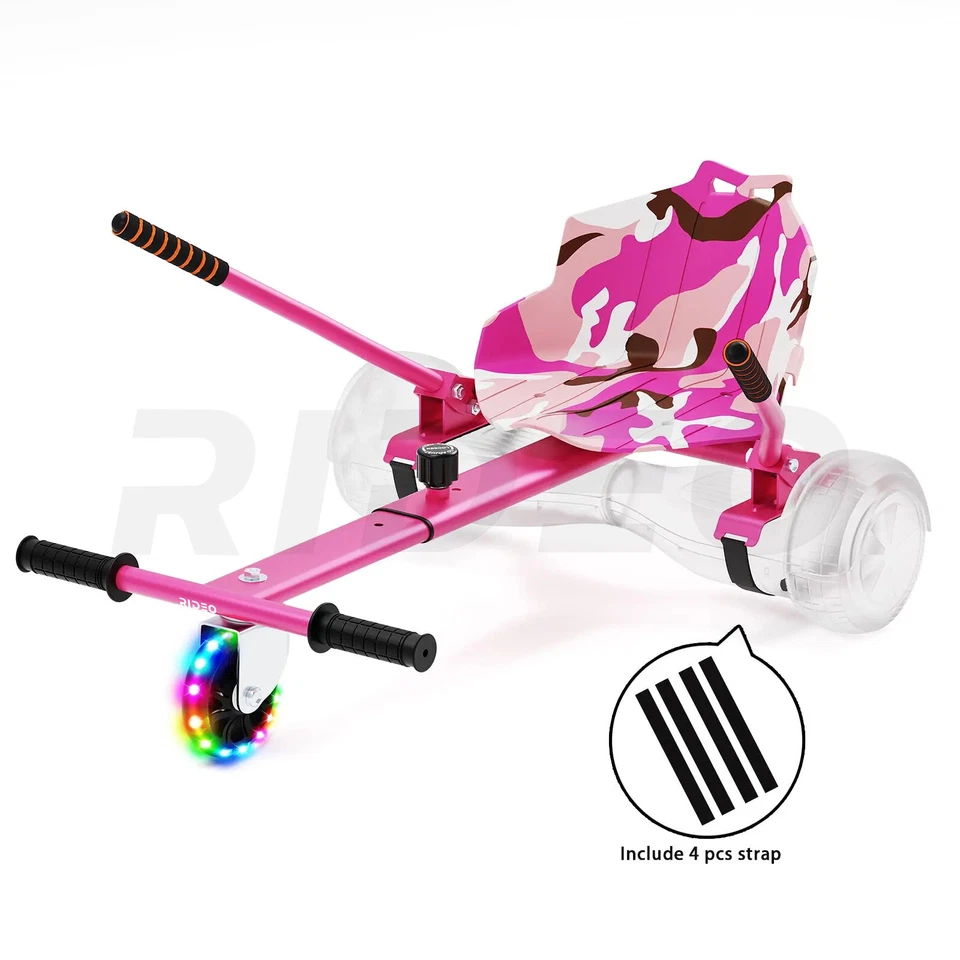 RIDEO Hoverboard Hover Kart Go-Kart Universal Adjustable Hoverboard Attachment - image 1 of 2